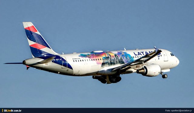 Foto de @aviation.jr: A320 LATAM em SBSR