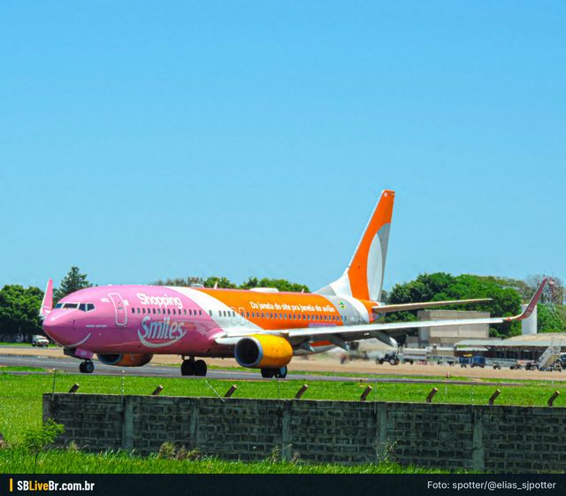 Foto de @elias_sjpotter: B737 GOL em SBSR