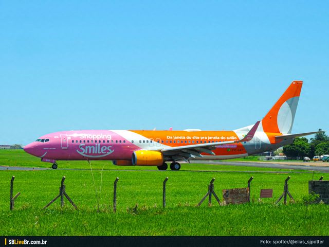 Foto de @elias_sjpotter: B737 GOL em SBSR