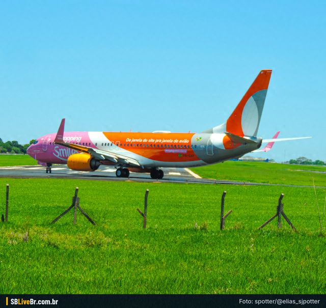 Foto de @elias_sjpotter: B737 GOL em SBSR