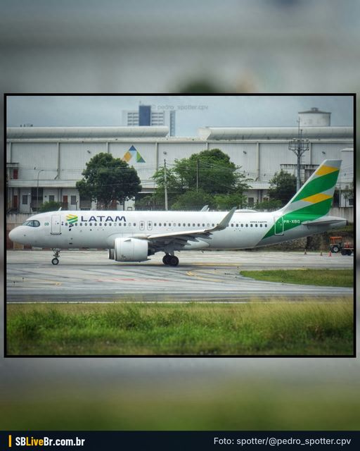 Foto de @pedro_spotter.cpv: A320 LATAM em SBKG