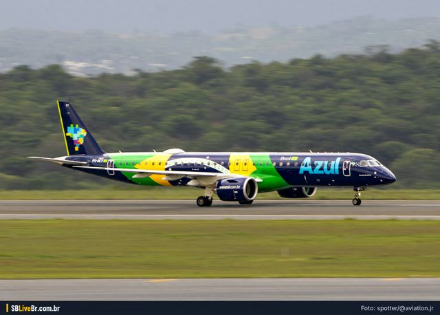 Foto de @aviation.jr: E295 Azul em SBCF