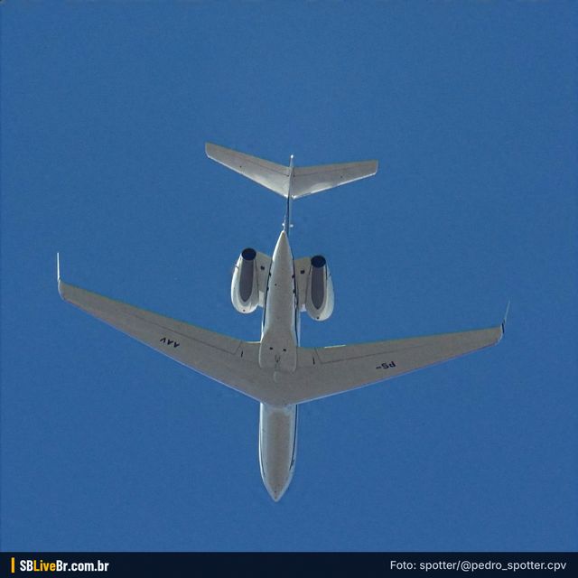 Foto de @pedro_spotter.cpv: G550 em SBKG